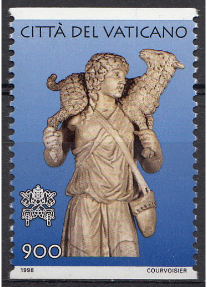 1998 Vaticano Esposizione Filatelica Italia 98 1 Valore Sassone 1129
